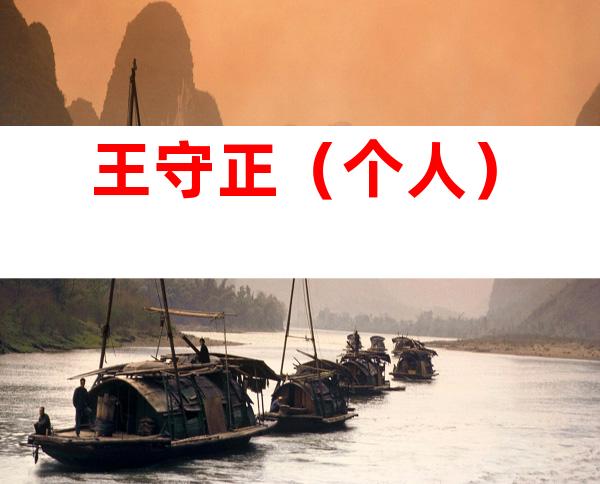 王守正（个人）